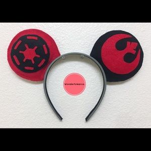 Handmade Star Wars Mickey ears